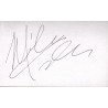 Miles Teller Autograph Signature Card