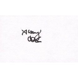 Tony Cox Signature