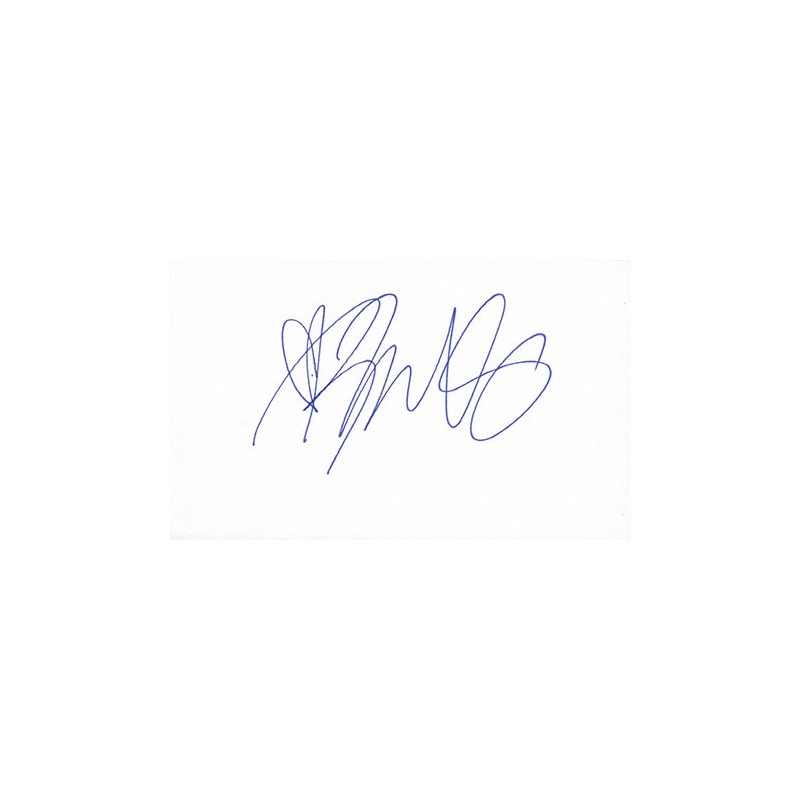 Robin Tunney Autograph Signature Card