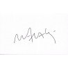 Mathieu Amalric Autograph Signature Card