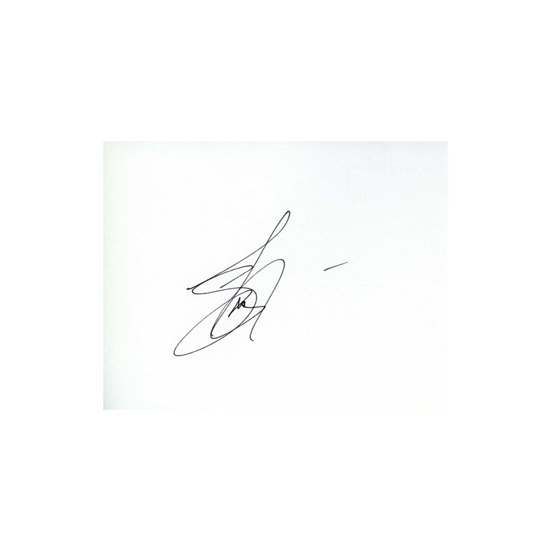 Justin Hartley Autograph Signature Card