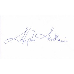 Stephen Sondheim Autograph...
