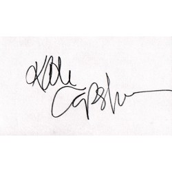 Kate Capshaw Signature