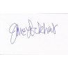 June Lockhart Autograph Signature Card