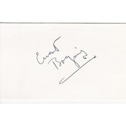 Ernest Borgnine Signature