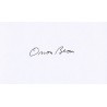 Orson Bean Signature
