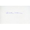 William B. Davis Autograph Signature Card