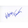 Victoria Tennant Autograph Signature Card