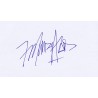 F. Murray Abraham Signature Autographed indexcard